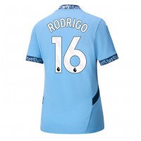 Manchester City Rodri Hernandez #16 Replika Hemmatröja Dam 2024-25 Kortärmad